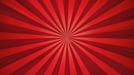 Red Sunburst Rays Abstract Background Texture