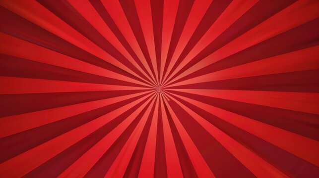 Red Sunburst Rays Abstract Background Texture