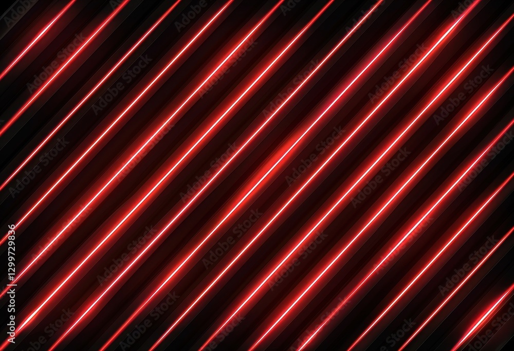 Poster Abstract Diagonal Red Lines Background