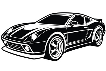 Fototapeta premium HighSpeed Racing Car Vector Design