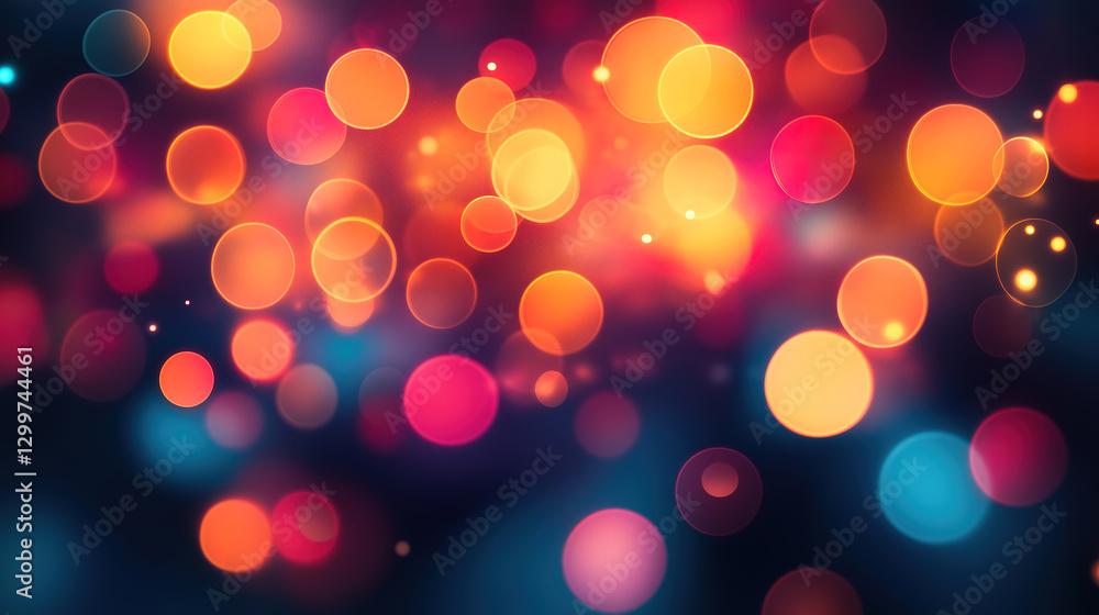 Poster dynamic blur of colorful light forming a vibrant abstract background for creative expression