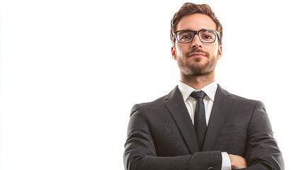 Business Person Suit Moment with Business with Suit