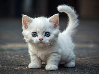 white persian cat