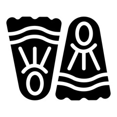 flippers Solid icon © ilham
