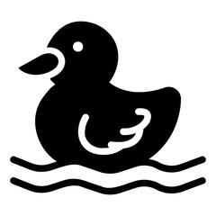 rubber duck Solid icon