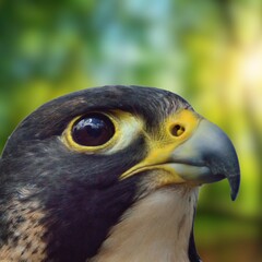 Peregrine Falcon (Falco peregrinus) – Fastest Bird of Prey in Natural Habitat
