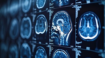 Medical Diagnostic Device: An enhanced image of an MRI or CT scan within a lab setting, highlighting the importance of medical diagnostic devices in patient care and health assessments.