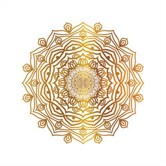 Floral mandala design