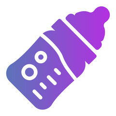 feeding bottle Gradient icon