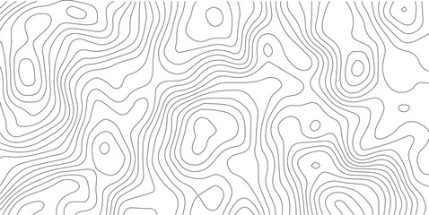 Abstract topographic contours map background .Topographic background and texture, monochrome image. Topography and geography map grid abstract backdrop. Business concept. Topography map concept.
