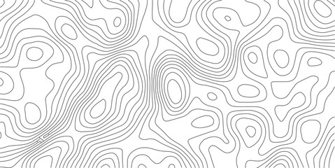 Abstract topographic contours map background .Topographic background and texture, monochrome image. Topography and geography map grid abstract backdrop. Business concept. Topography map concept.
