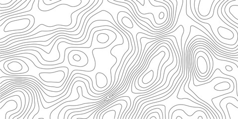 Abstract topographic contours map background .Topographic background and texture, monochrome image. Topography and geography map grid abstract backdrop. Business concept. Topography map concept.
