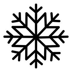snowflake Line Icon