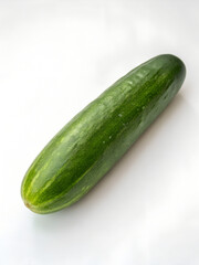 cucumber on white background