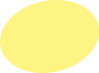 yellow ball isolated on white