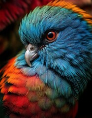 Obraz premium the face of a bird