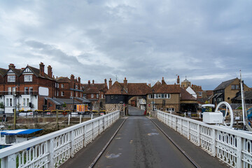 A view of Sandwich, a small town in southeast England	