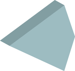 3D triangle,directional