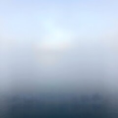 Fototapeta premium misty morning fog
