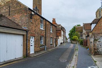 A view of Sandwich, a small town in southeast England	