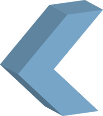3D  arrow
