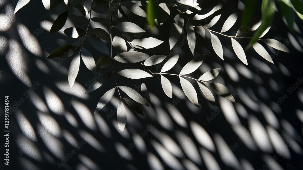 Poster high contrast shadows creating dramatic patterns