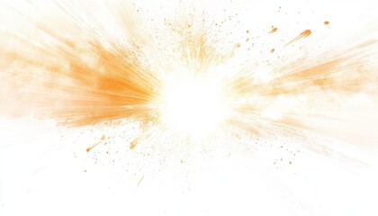Golden Explosion Abstract Background with Bright Particles and Dynamic Movement