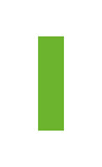 vector illustration of a green arrow