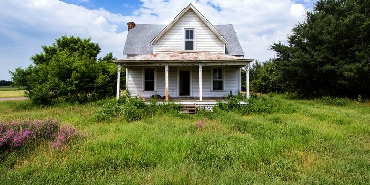 fixer upper - a dilapidated house with problems to fix = perfect for handyman or first-time home
