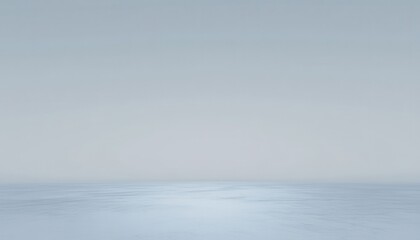 Serene Seascape with Fog Rolling In