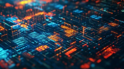 Dynamic AI-Powered Economy Visualization with Trade Fluctuations Graph in Futuristic Setting