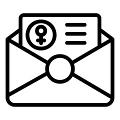 letter Line Icon