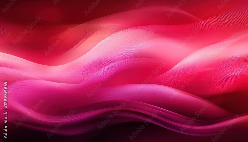 Poster abstract red and pink wave background texture