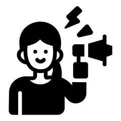 activist Solid icon