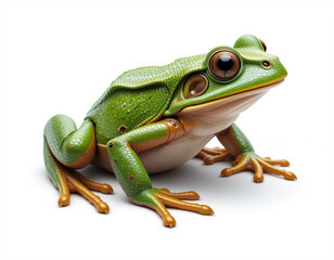 Naklejka premium Leap of Nature: The Grace and Charm of Frogs