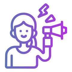 activist Gradient icon
