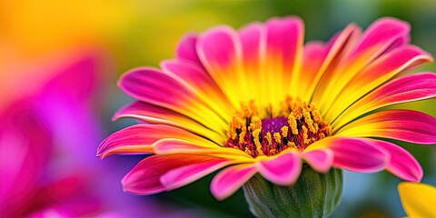 Obraz premium colorful flowers with fragile petals