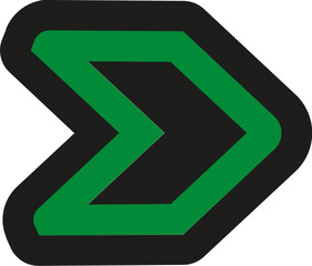 green arrow