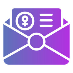 letter Gradient icon