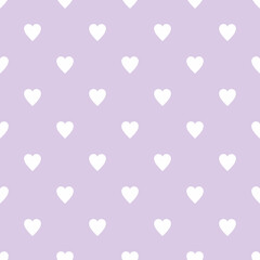 Heart pattern minimalist, baby purple