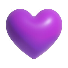 3D 하트 아이콘 그래픽 이미지