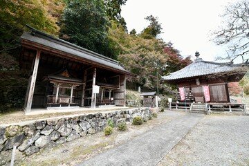 姫路の日本一の布袋さんがある夢前七福神第一番札所の通宝山弥勒寺の布袋さん