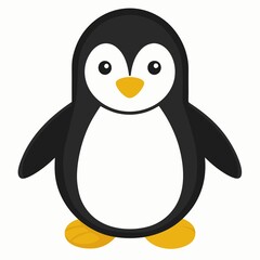 penguin on the beach