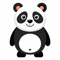 panda vector illustration 