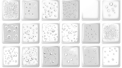 Water Droplets on Tiles A Collection of Textures