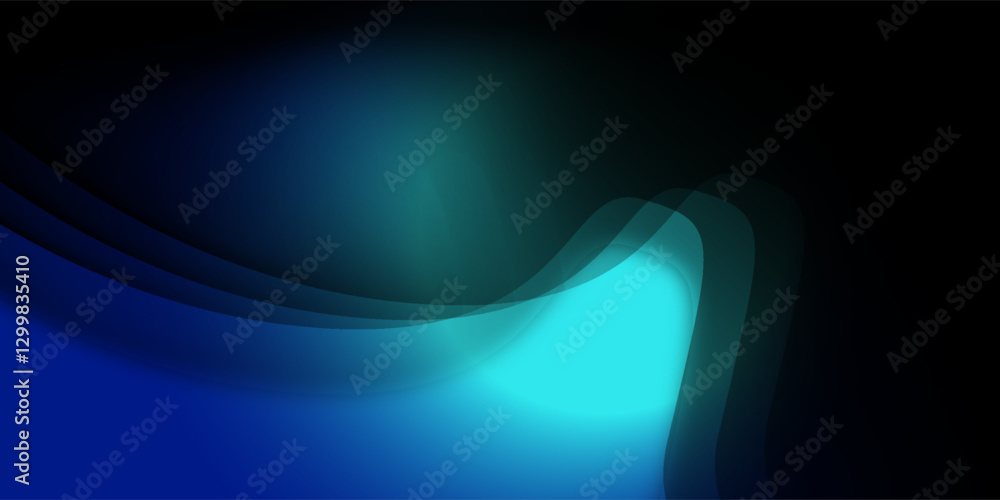 Poster light blue vector backdrop with bent lines. geometric illustration in marble style with gradient. a 