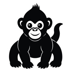 "Wild and Cute: The Curious Baby Ape"
