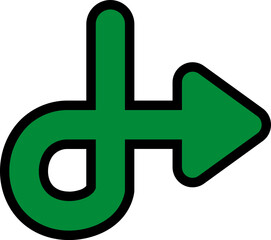 Obraz premium Pfeil Symbo