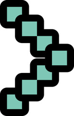 Obraz premium Pfeil-Icon