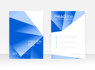 Cover Report Brochure Flyer Banner Pattern background.